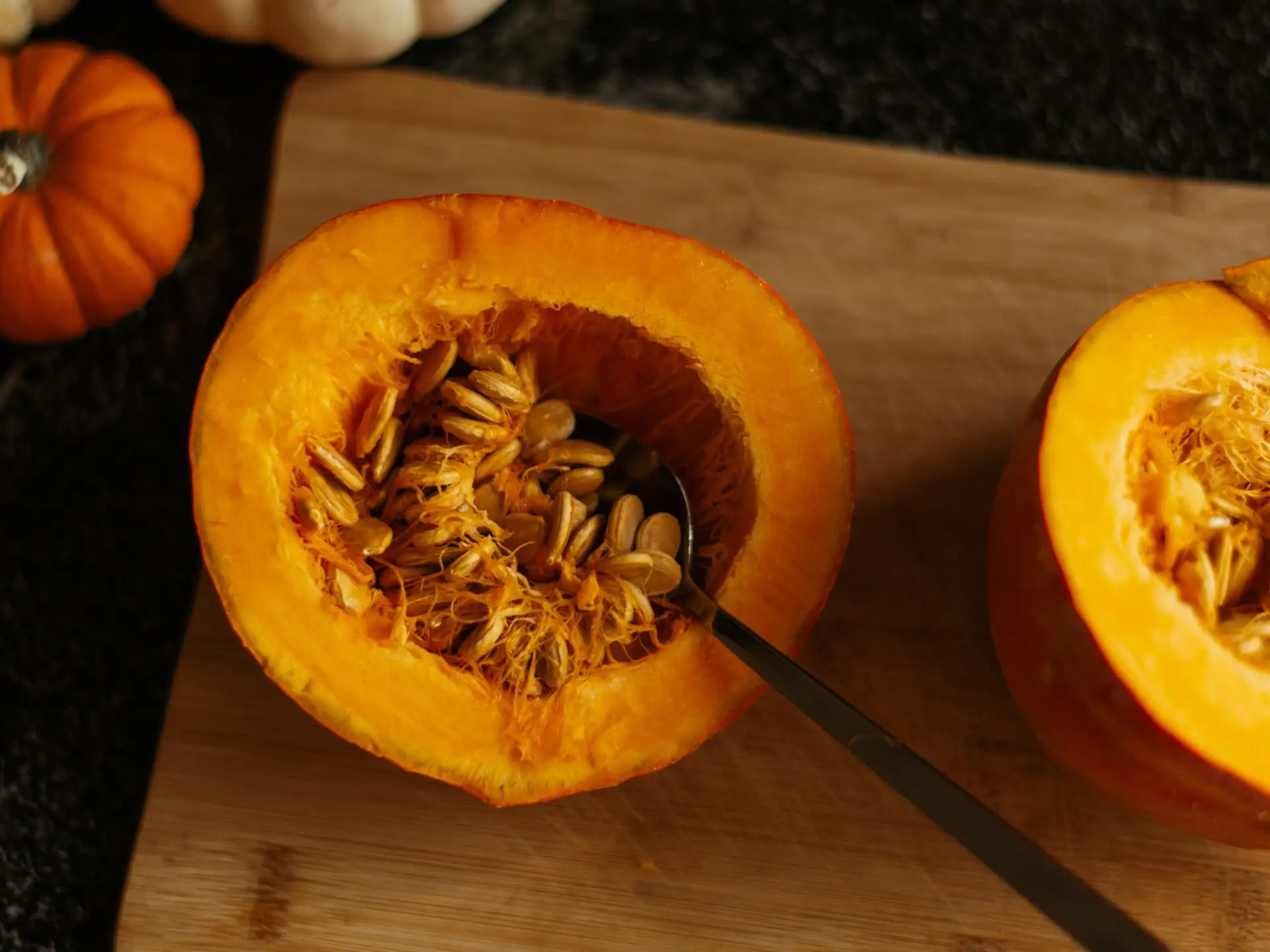 pumpkin flesh